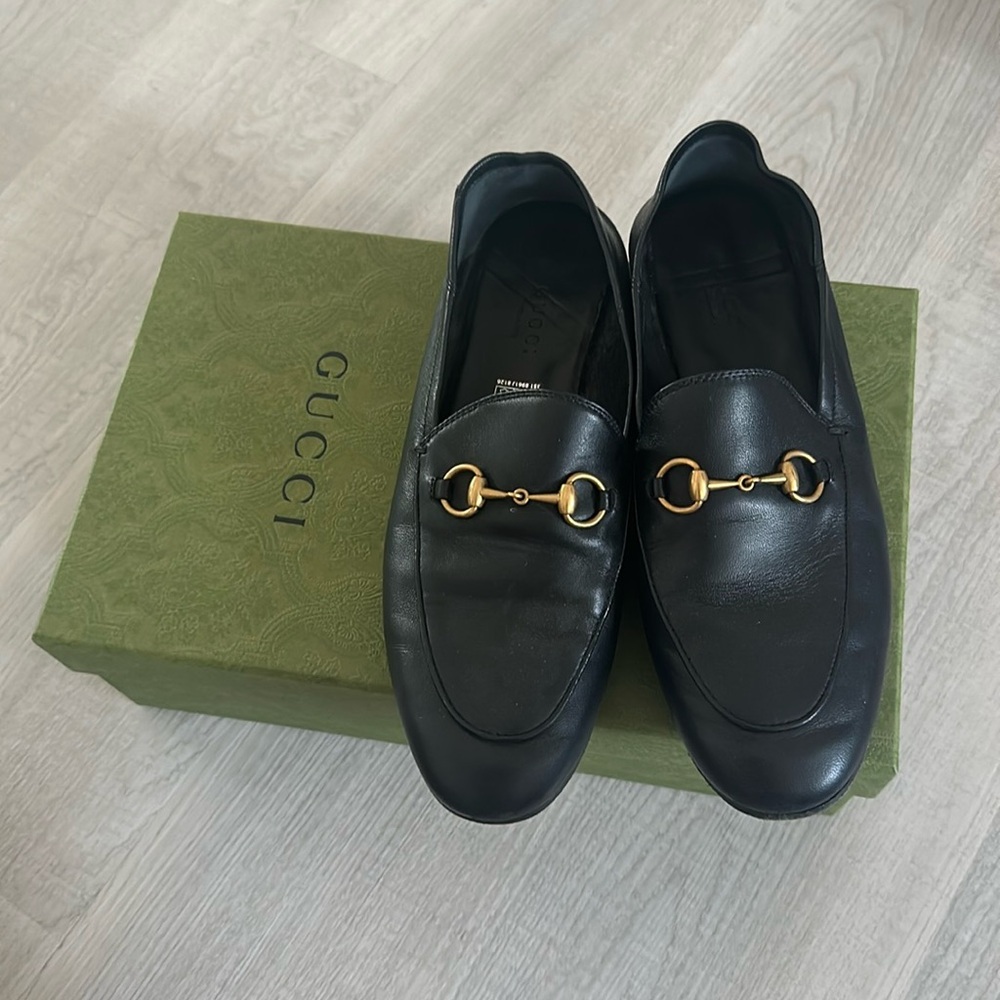 Gucci Loafer Brixton Size 37.5 Black